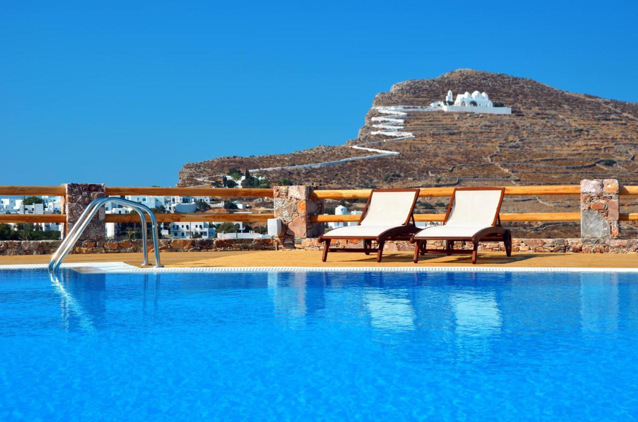 Aspalathras White Hotel Folegandros Town Exterior photo
